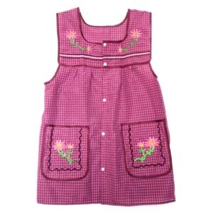 Mexican Traditional Embroidered Apron Kitchen Mother Abuelita Mandil Size S-M